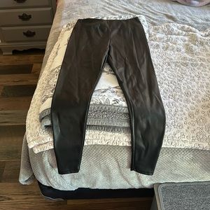 Faux leather pants from Charolette Russe! Comfortable and great for a night out